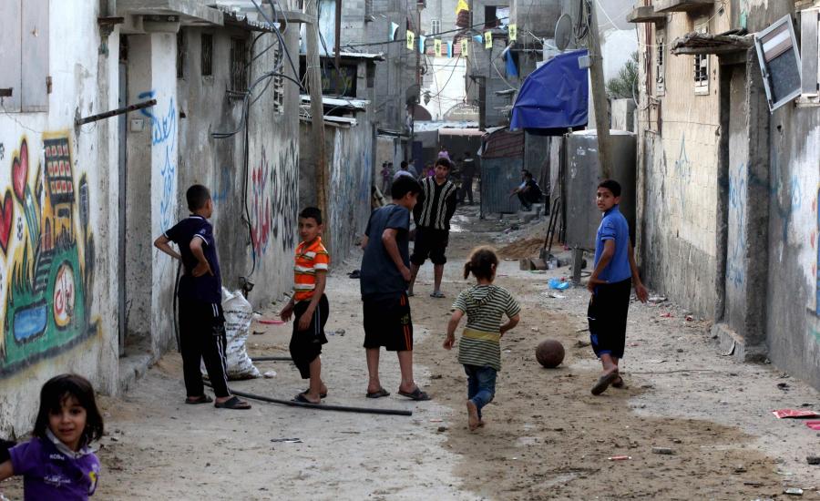 350 ألف أسرة فلسطينية تحت خط الفقر