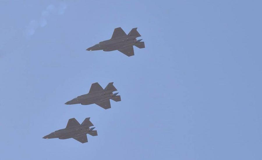 إسرائيل تتسلم ثلاث مقاتلات شبح من طراز F-35