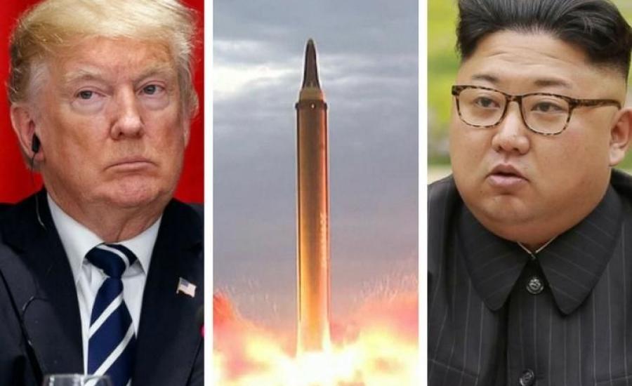 الزعيم الكوري الشمالي وترامب 