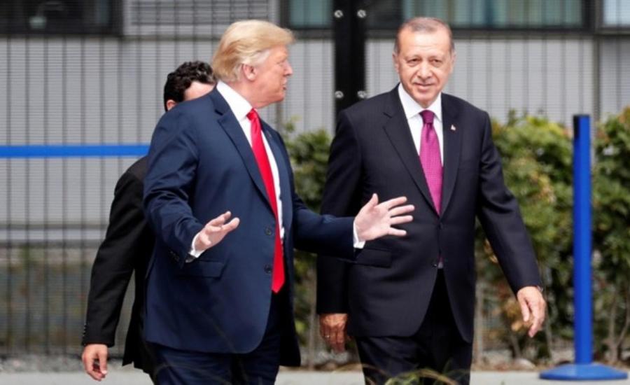 اردوغان والعقوبات الامريكية على تركيا 