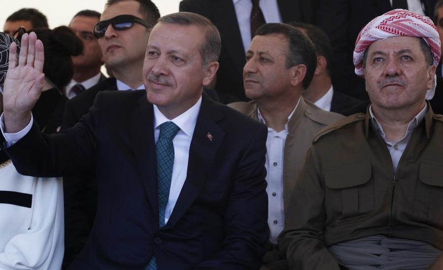 أردوغان يلوح بإغلاق "حنفية" البترول على أكراد العراق