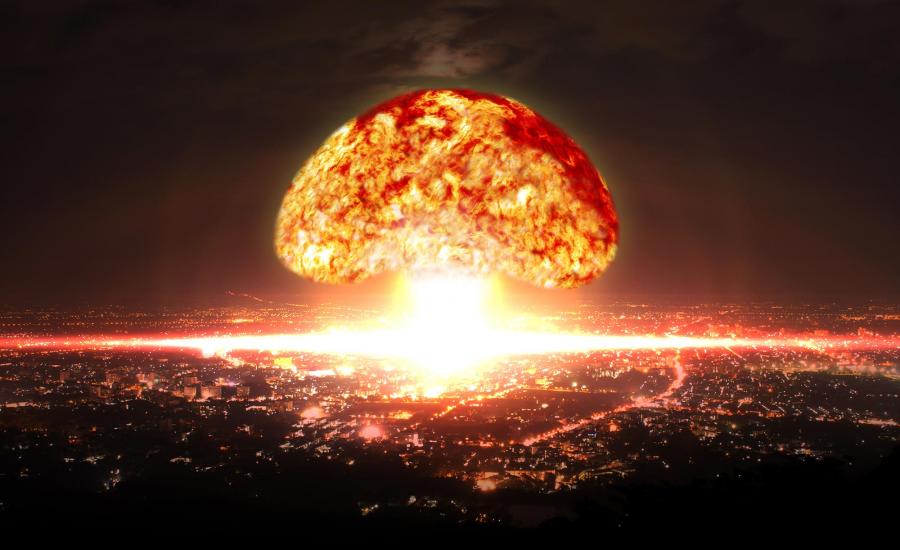 انفجار قنبلة نووية وبلسم الشعر 