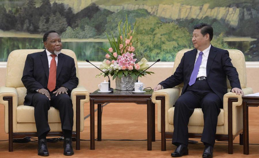 الرئيس الصيني وأفريقيا 