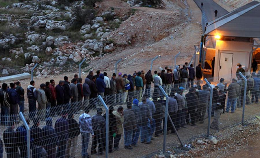 العمال الفلسطينيين في اسرائيل 
