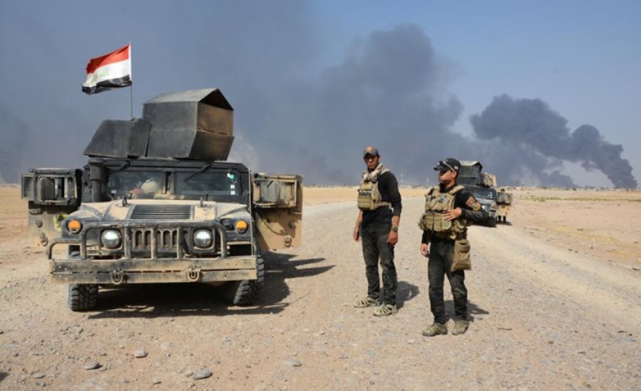 القوات العراقية في الموصل 