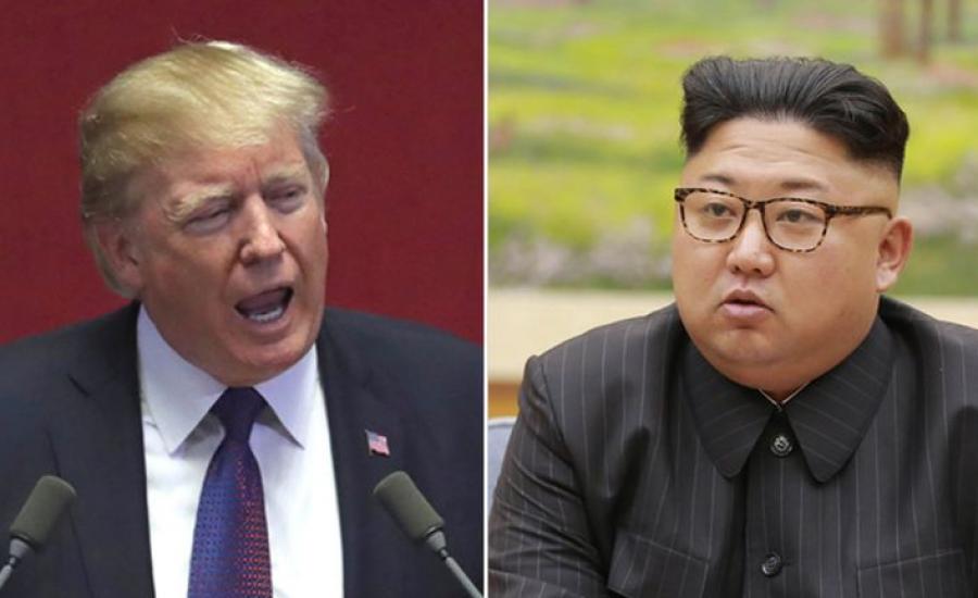 ترامب والزعيم الكوري الشمالي