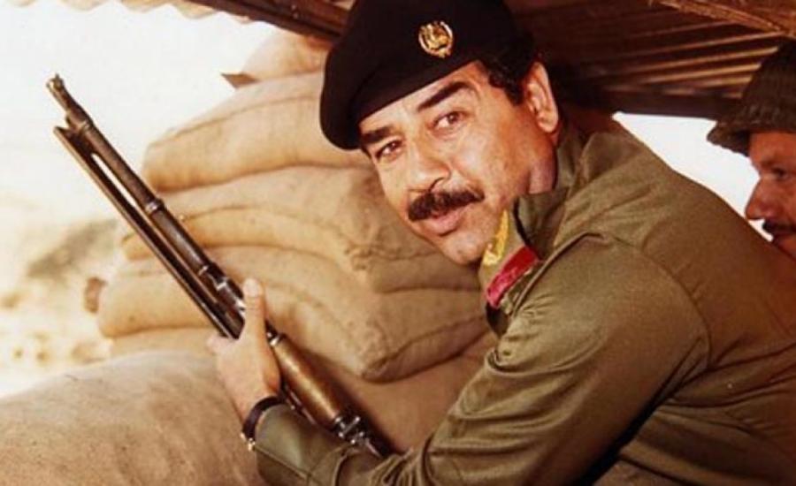خامنئي وصدام حسين والحرب الايرانمية العراقية 
