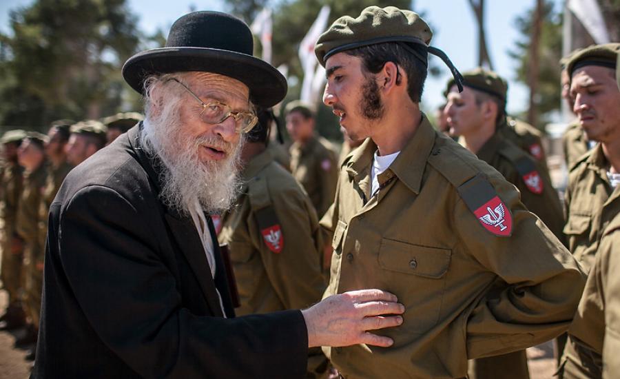اليهود المتدينيين في الجيش الاسرائيلي 