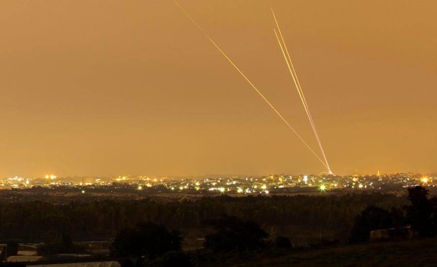 اطلاق صواريخ على سديروت وايران 