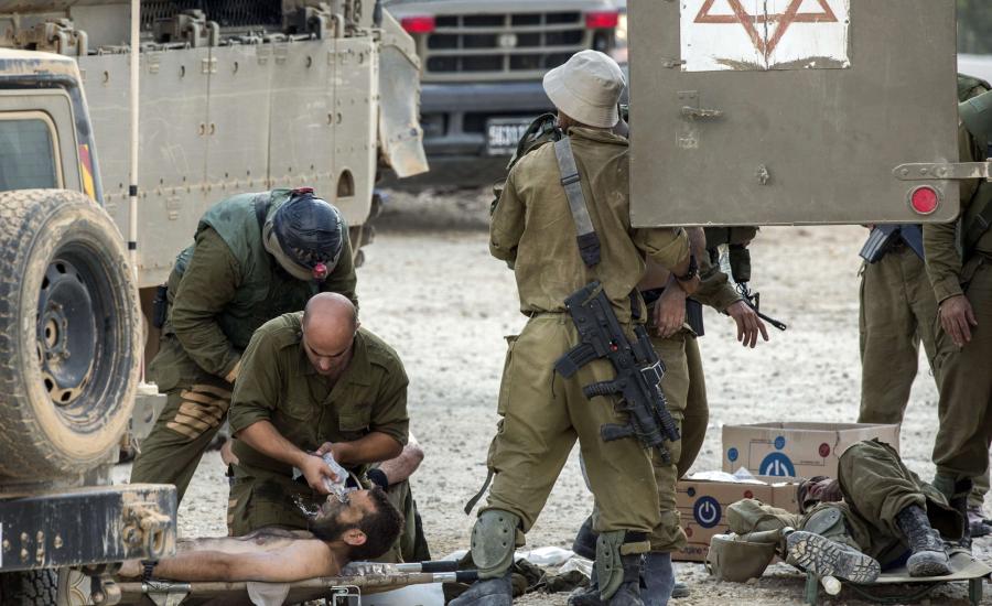 اصابة جندي اسرائيلي في غزة 