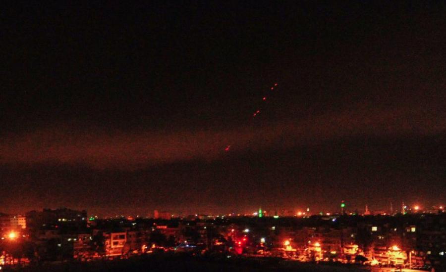 قصف اسرائيلي على مطار دمشق الدولي 