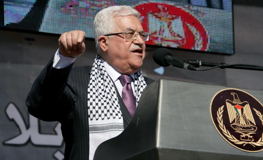 عباس وضم الضفة الغربية 