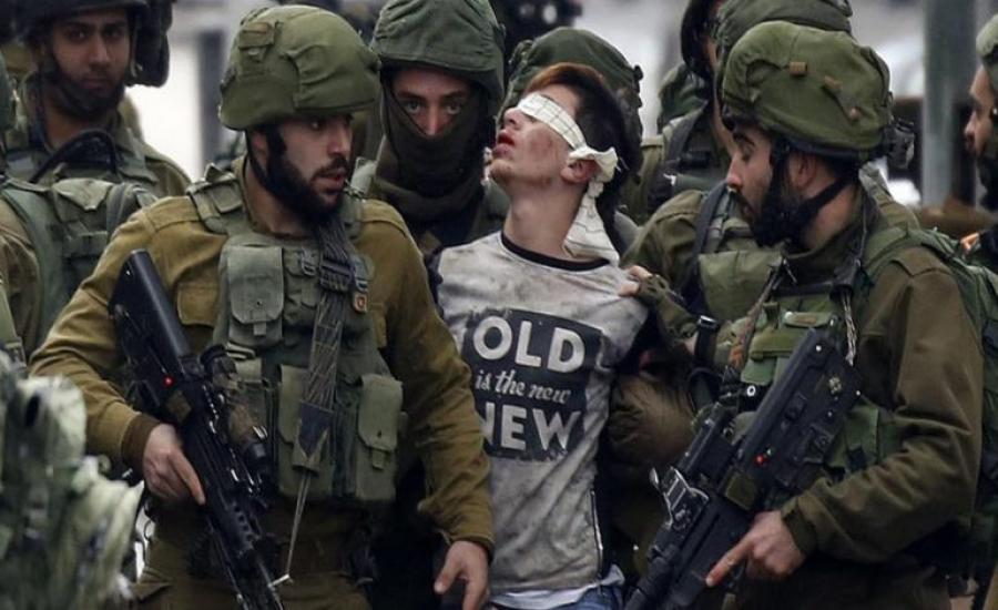 الجيش الاسرائيلي يعتقل فلسطينيين