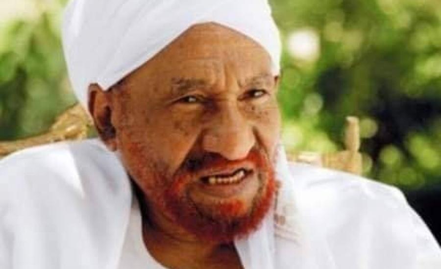 وفاة زعيم حزب الامة السوداني