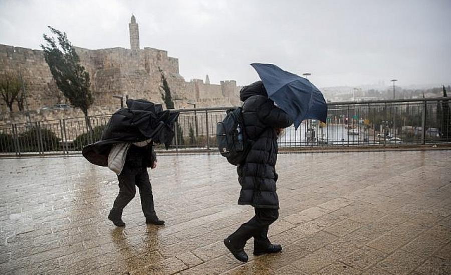 الامطار في فلسطين