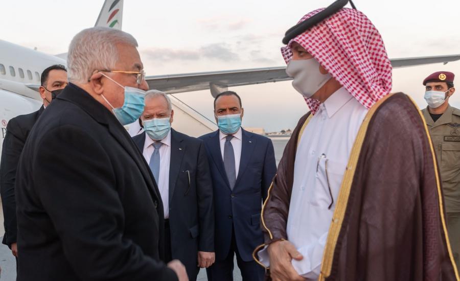 عباس في قطر