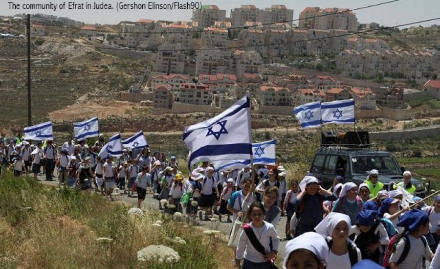 تظاهرات للمستوطنين في الضفة الغربية