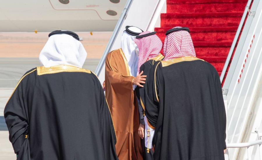 امير قطر وولي العهد السعودي