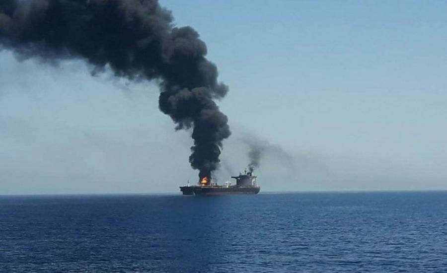 استهداف السفينة الاسرائيلية في بحر عمان