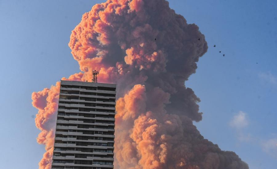 انفجار في بيروت