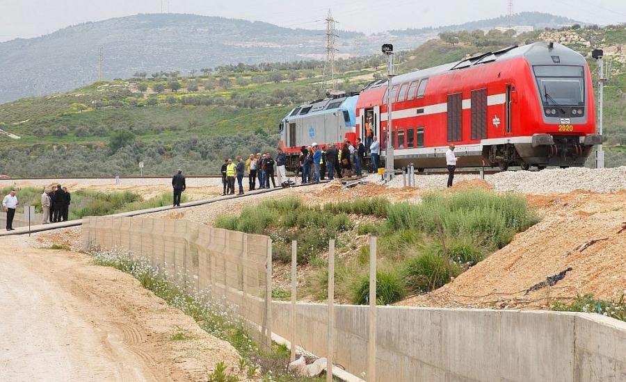سكة حديد بين اسرائيل والخليج العربي
