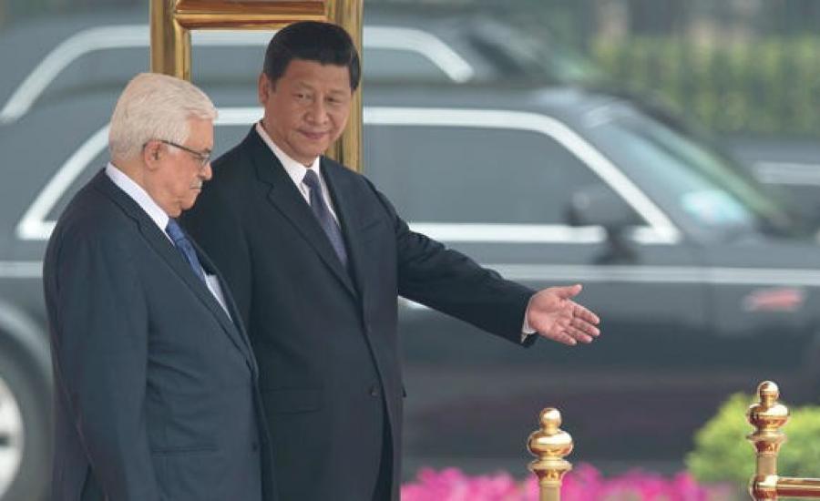 الصين والفلسطينيين والاسرائيليين