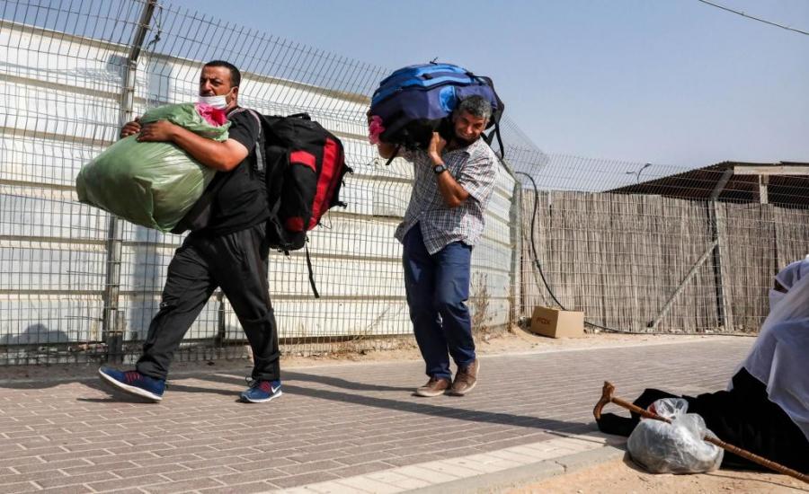 العمال الفلسطينيين في اسرائيل