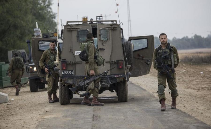 اعتقال شبان فلسطينيين على حدود غزة