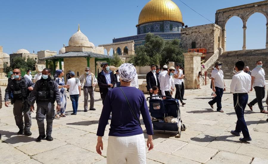 اقتحامات المستوطنين في المسجد الاقصى