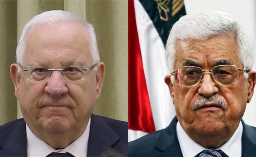 عباس والرئيس الاسرائيلي