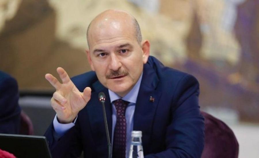 طرد وزير الداخلية التركي