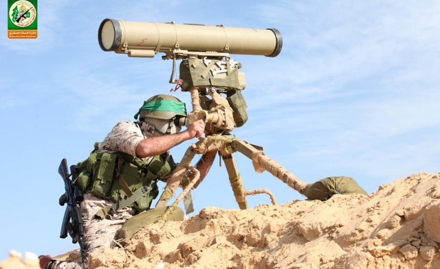 اسرائيل وكورنيت وقطاع غزة