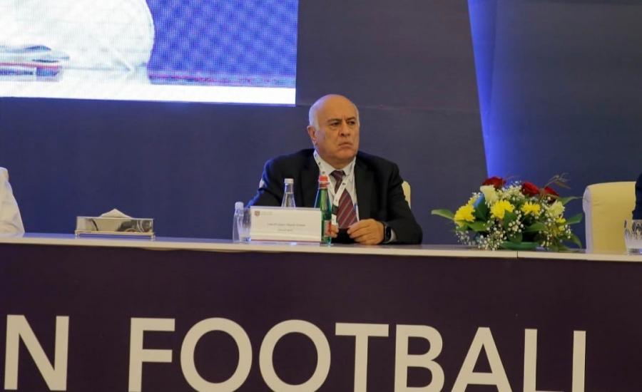 الرجوب والاتحاد العربي لكرة القدم