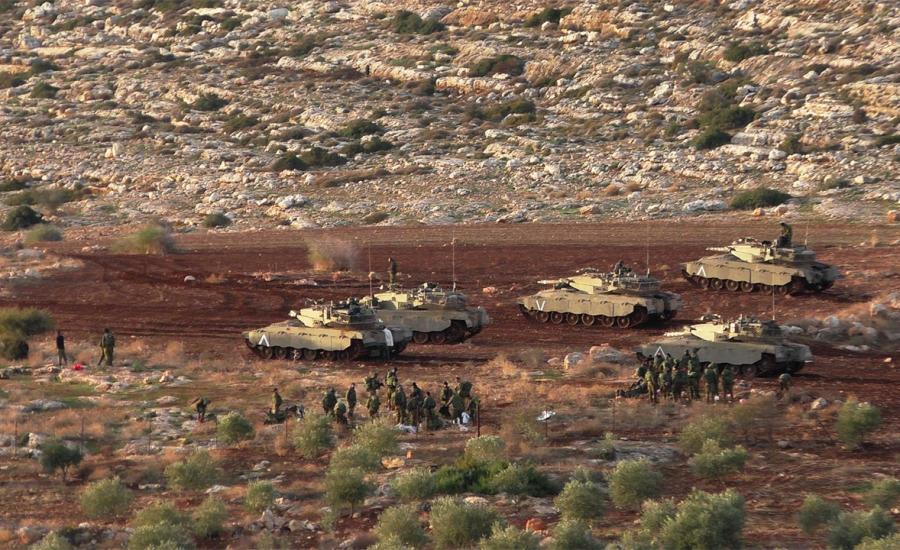 دبابات الاحتلال في طوباس