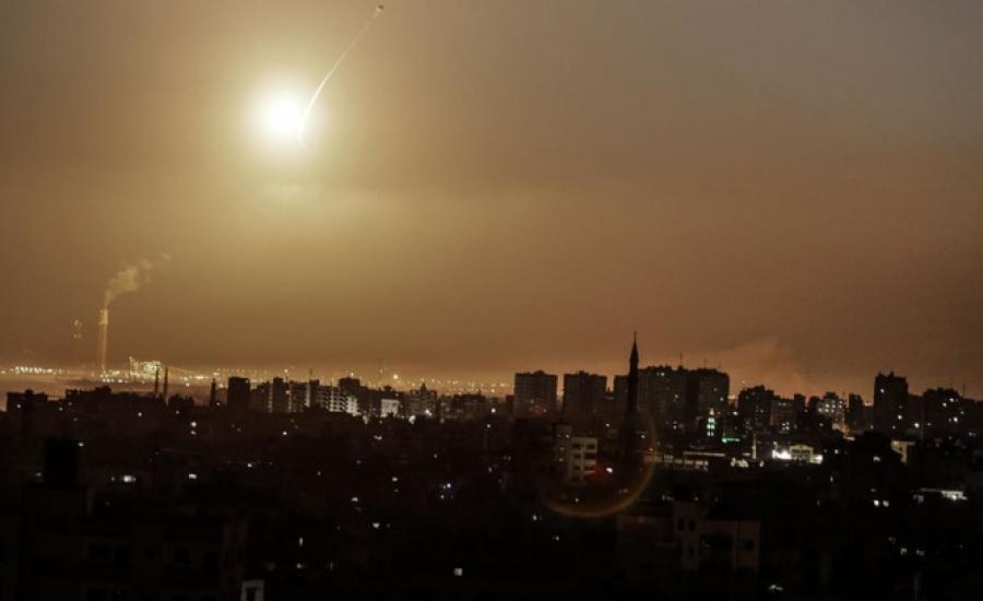 اسقاط طائرة للاحتلال في سماء غزة