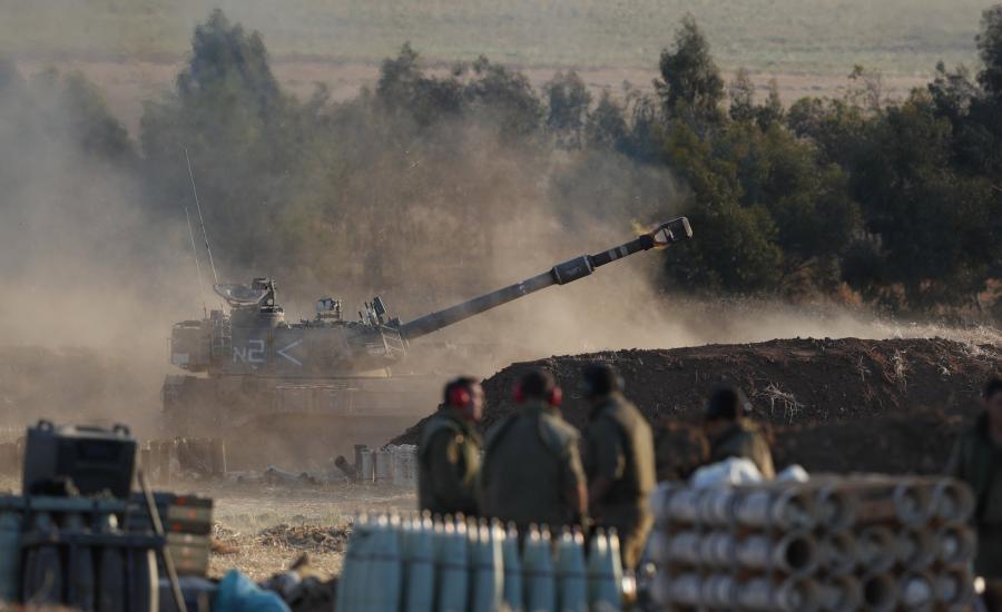 الجيش الاسرائيلي يدمر موقعا للجيش السوري
