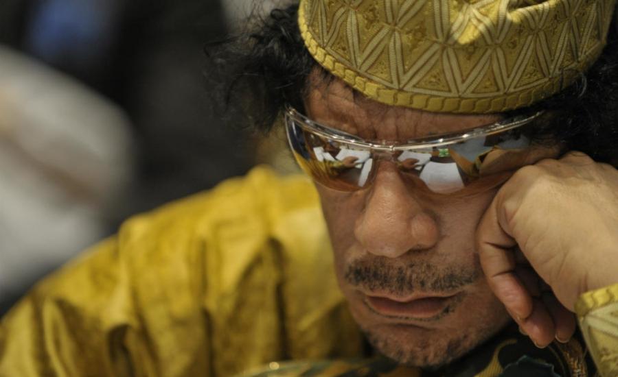 الزعيم الليبي معمر القذافي والاسلحة النووية