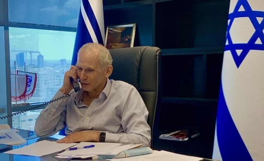 وزير الامن الاسرائيلي والسلطة الفلسطينية