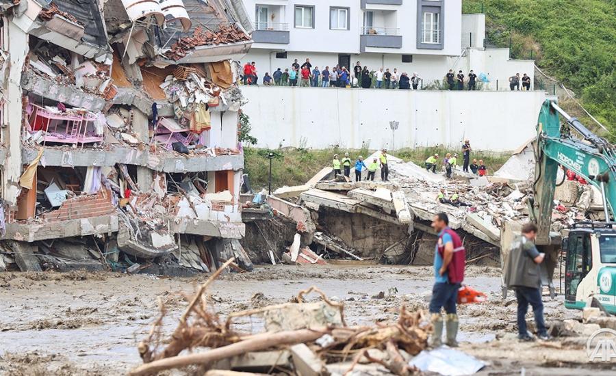 ضحايا الفيضانات في تركيا