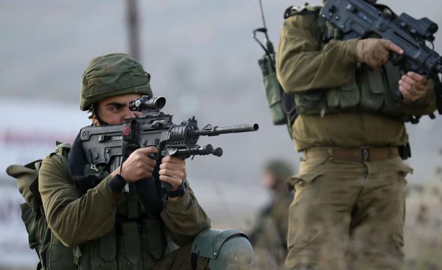 الجيش الاسرائيلي في الضفة الغربية