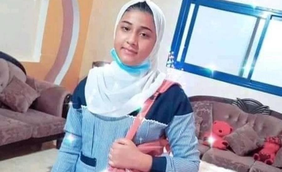 مصرع الطفلة حنان البوجي