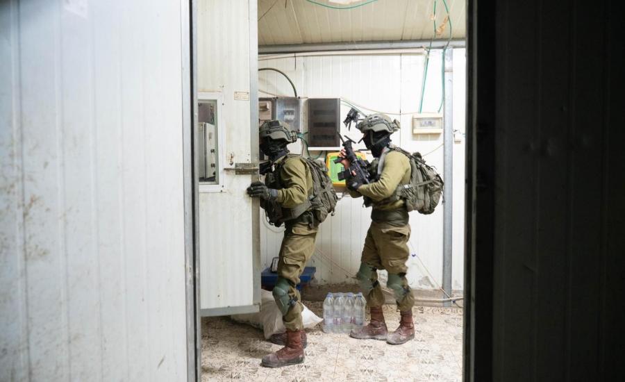 اصابة الضابط الاسرائيلي في جنين