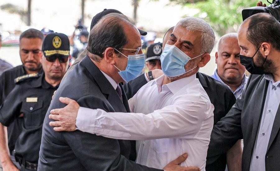 حماس والاجتماع مع وزير المخابرات المصري