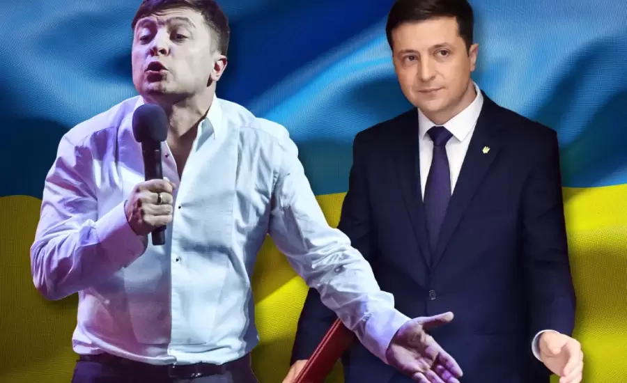 الرئيس الاوكراني والغرب