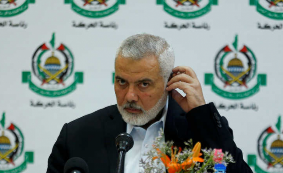 حماس ووزير الخارجية القطري في الدوحة