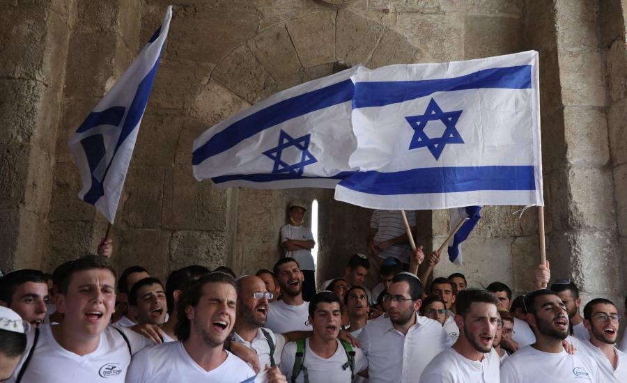 مسيرة اعلام اسرائيلية في القدس