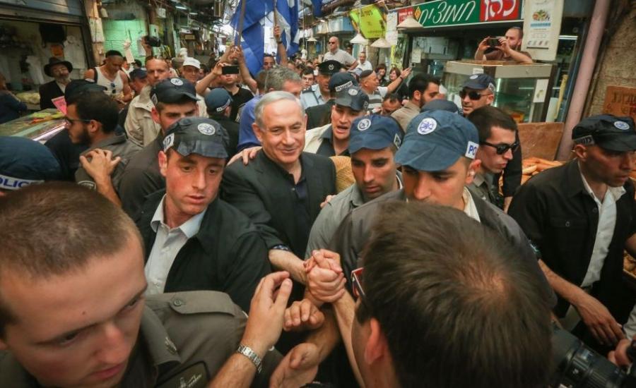 نتنياهو ومسيرة الاعلام في القدس