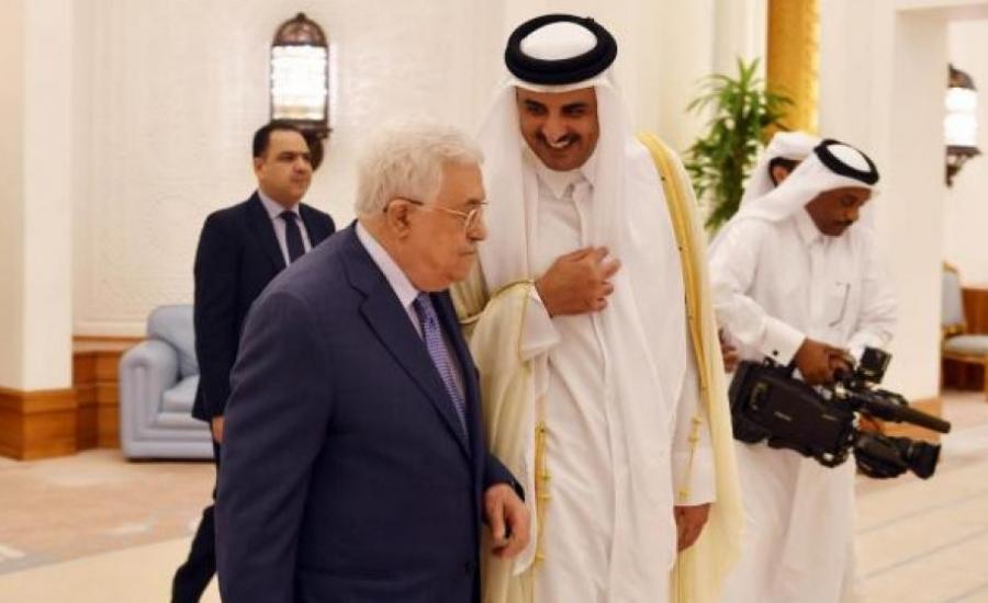 الرئيس عباس وقطر