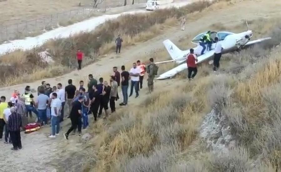 فيديو - سقوط طائرة إسرائيلية قرب العبيدية 23.jpg