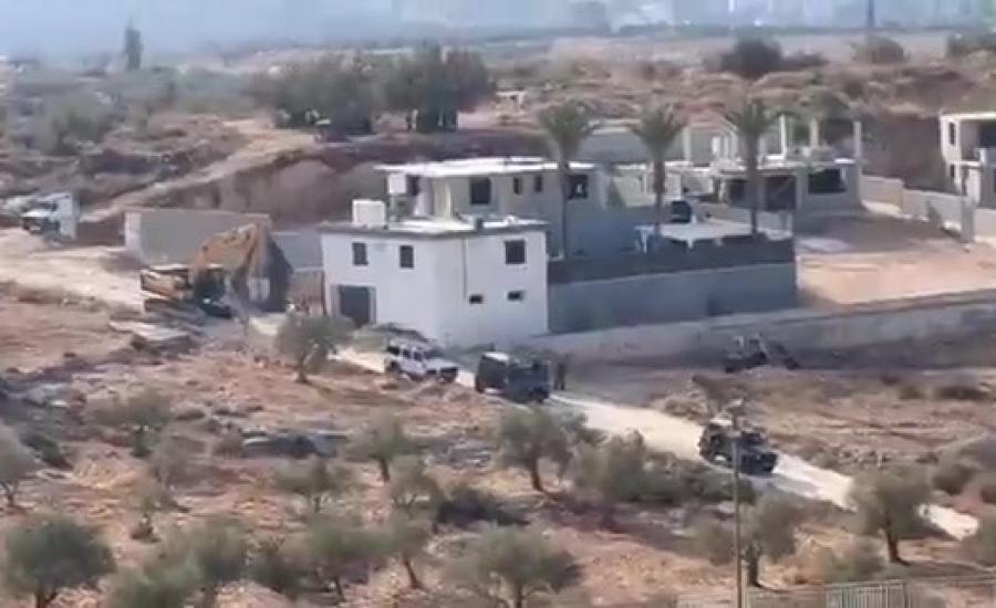 هدم منازل في القبيا